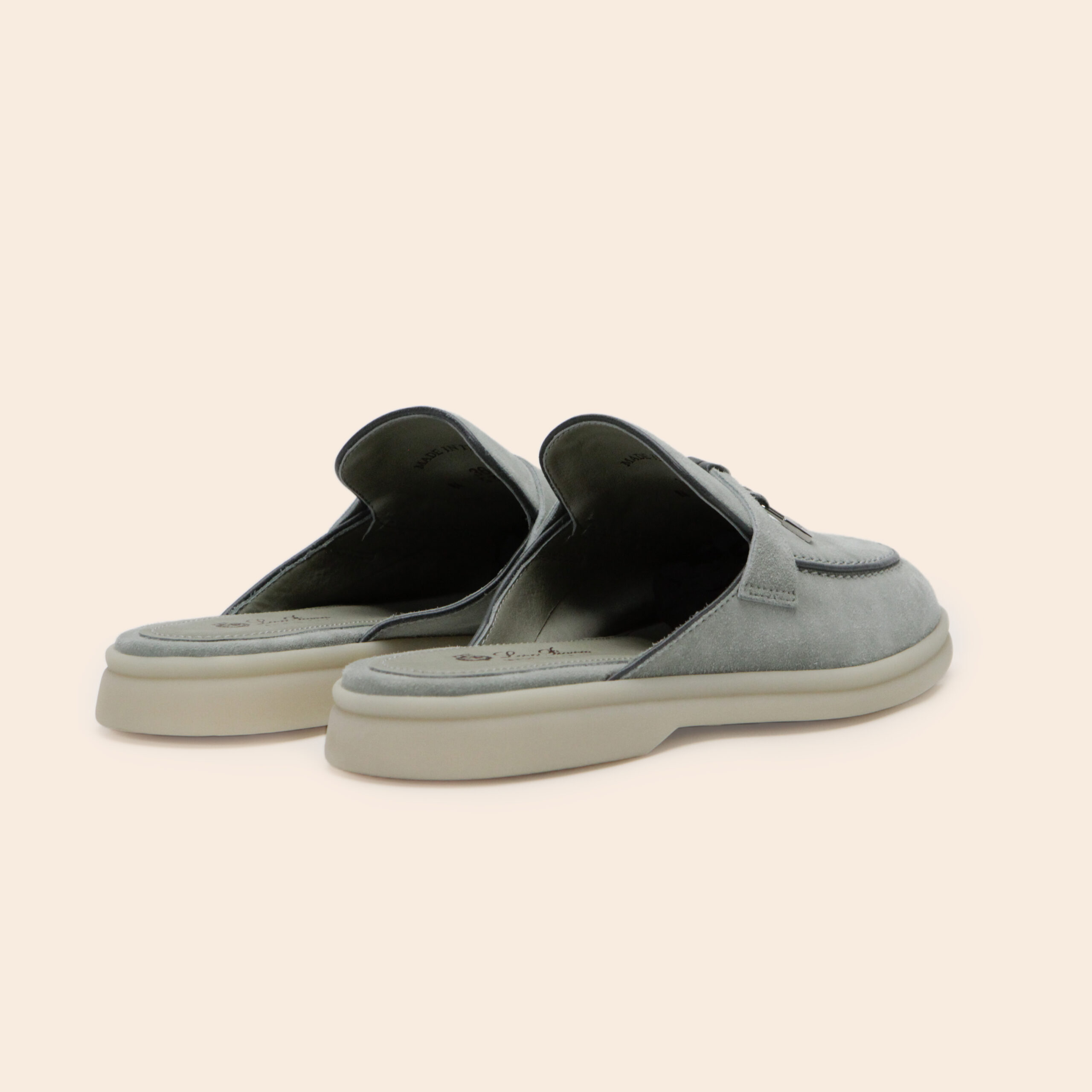 Charms Walk Babouche Loafers Eucalyptus Size 36 - Image 2