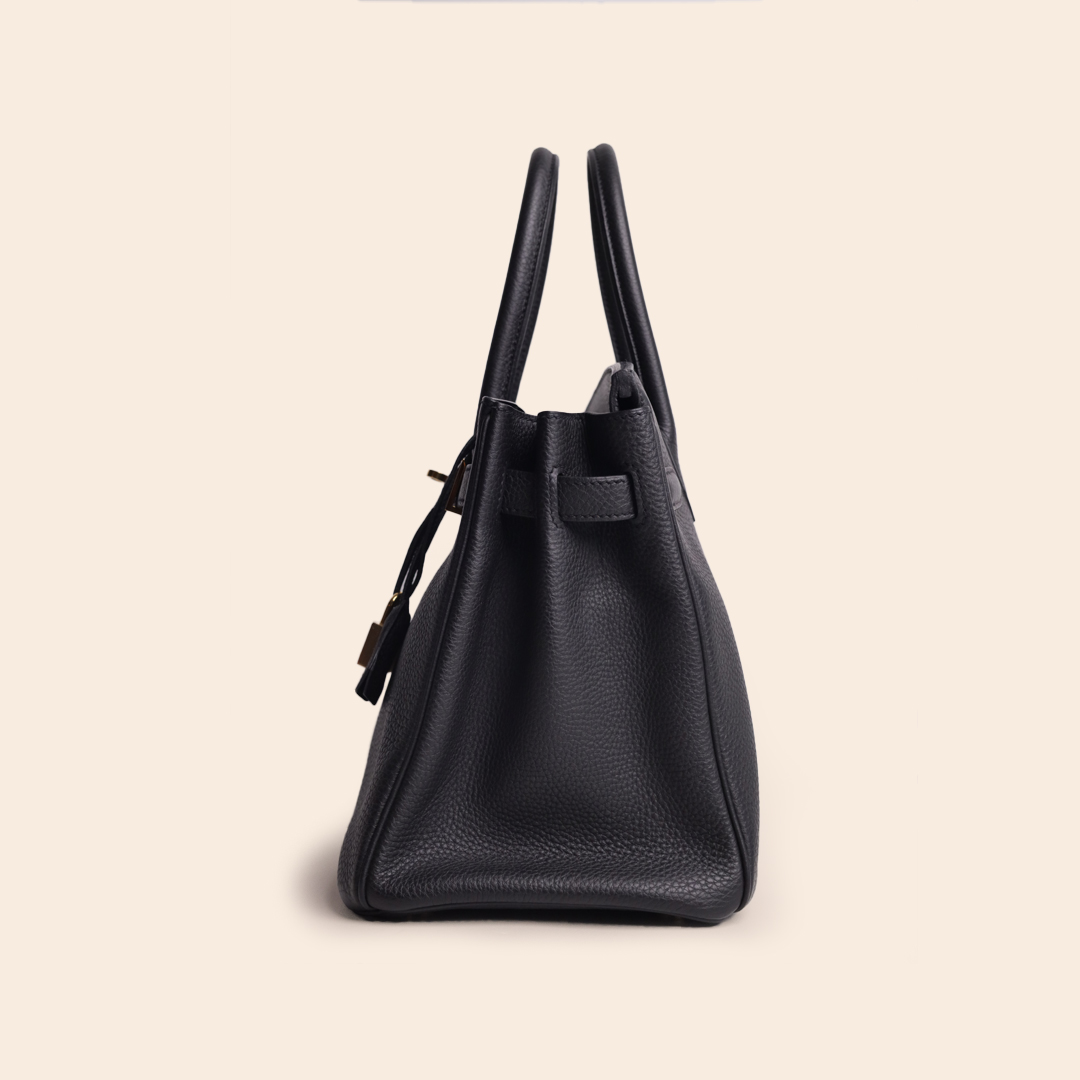 Birkin 30 Black Togo GHW Rsquare - Image 3