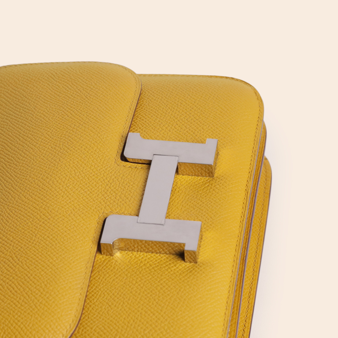 Constance18 Jaune Ambre Epsom PHW C - Image 3