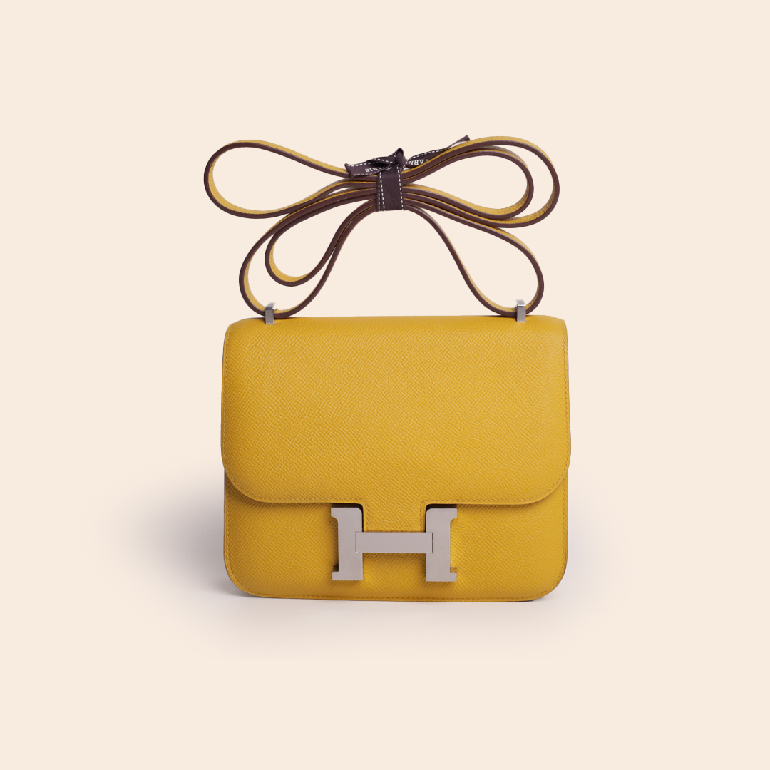 Constance18 Jaune Ambre Epsom PHW C