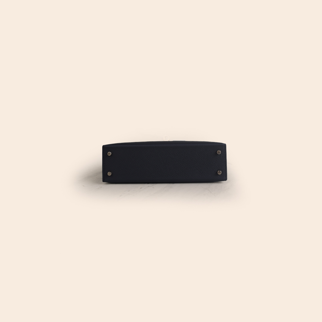 Kelly 20 HSS Black Inside Gris Epsom PBHW G - Image 4